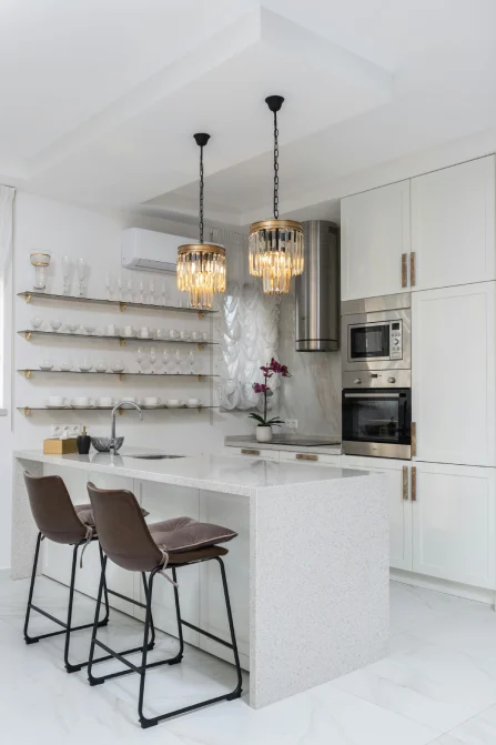 reforma cocina con marmol getafe